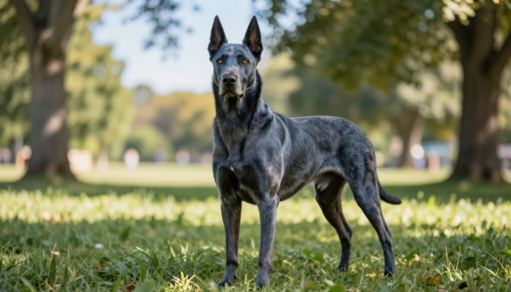 Blue Alsatian Dog