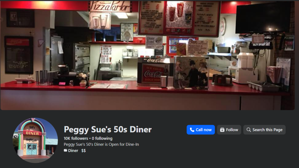 Peggy Sue’s 50’s Diner (Yermo, California)