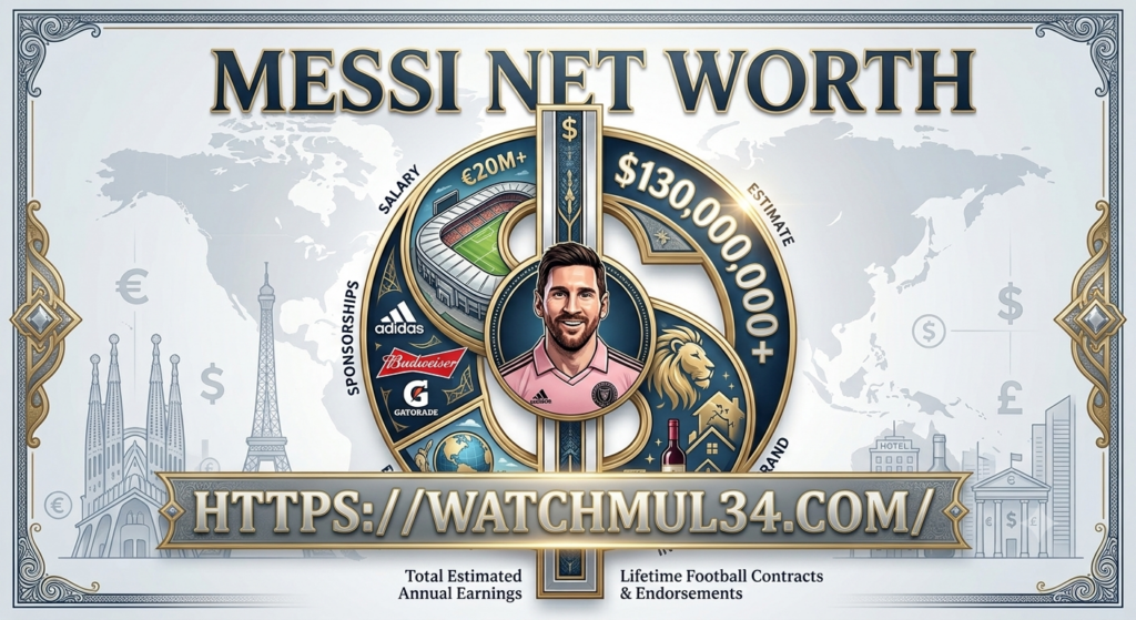 Messi Net Worth (2026): Salary, Career Earnings & Wealth Messi Net Worth
