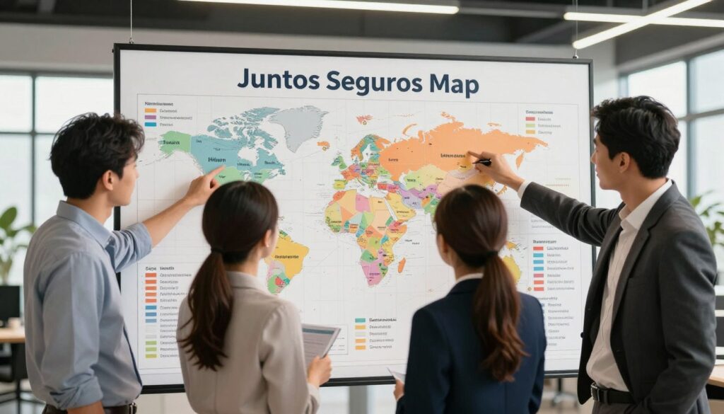 Juntos Seguros Map