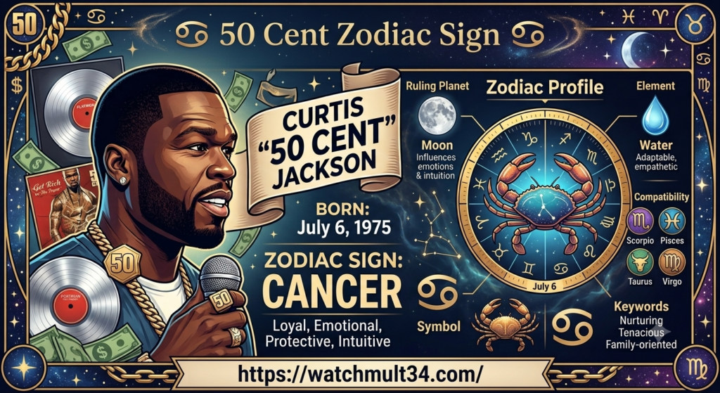 50 Cent Zodiac Sign: 7 Cancer Traits Explained 50 Cent Zodiac Sign