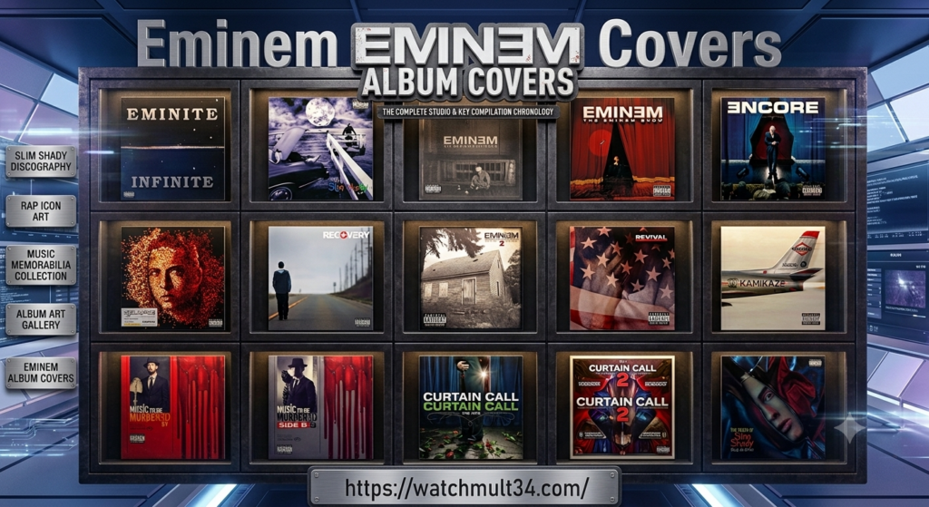 Eminem Album Covers